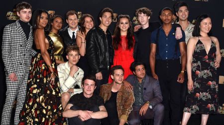 The ensemble cast of 13 Reasons Why